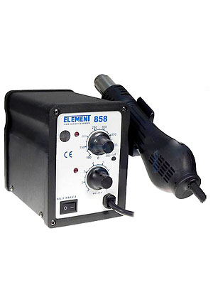 ELEMENT 858, станция термовоздушная (фен паяльный)