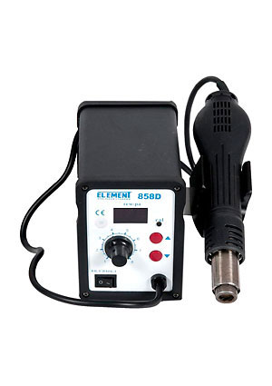 ELEMENT 858D, станция термовоздушная (фен паяльный), цифровая индикация