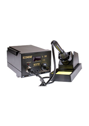 ELEMENT 937D, станция паяльная 50Вт 200-480C
