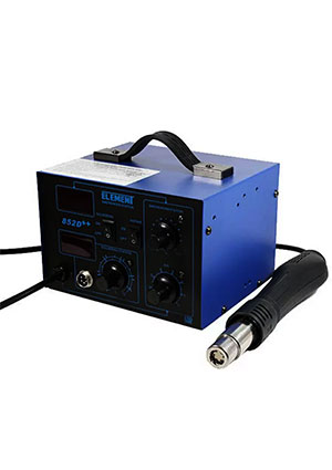 ELEMENT 852D++, станция паяльная термовоздушная + паяльник