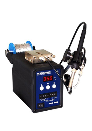 QUICK376D ESD, паяльная станция с автоподачей олова