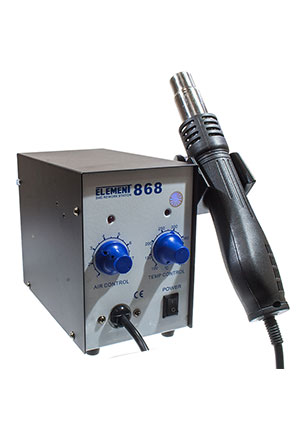 ELEMENT 868, станция термовоздушная (паяльный фен 580Вт)