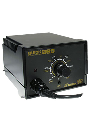 QUICK969 ESD, паяльная станция 60Вт 24В 200-480C