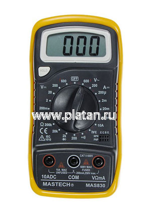 MAS830, Мультиметр цифровой