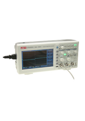 UTD2025CL, Осциллограф цифровой, 2 канала х 25МГц, USB, цветной дисплей