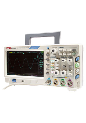 UPO2104E, осциллограф цифровой 4 канала 100МГц 1Гв/с