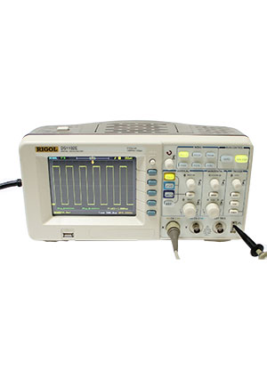 DS1102E, Осциллограф цифровой, 2 канала x 100МГц, цветной дисплей, USB (OBSOLETE)