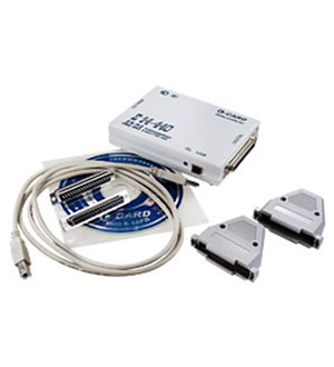 E14-440D, внешний модуль АЦП, установлен 2-х кан. ЦАП