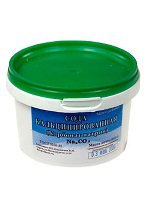 Сода кальцинированная 200г, карбонат натрия