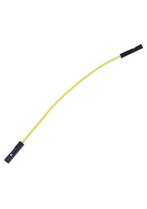 СОЕДИНИТЕЛЬНЫЕ ПРОВОДА МАМА-МАМА, перемычки для печатных плат, длина 10см 1 шт