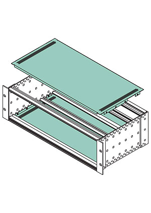 86484274, ADGA/M 27084-L Крышка из листового металла ЭМС, привинчиваемая, пассивированный алюминий,
