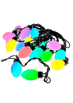 Гирлянда, 20LED 220V 4W 5m B D=5*3cm